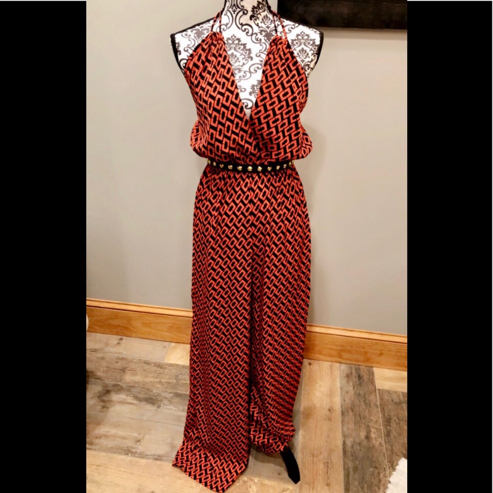 Halter pantsuit